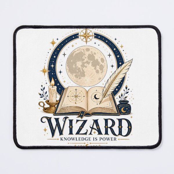 Item preview, Wizard - Knowledge is Power designed and sold by lilbanili.