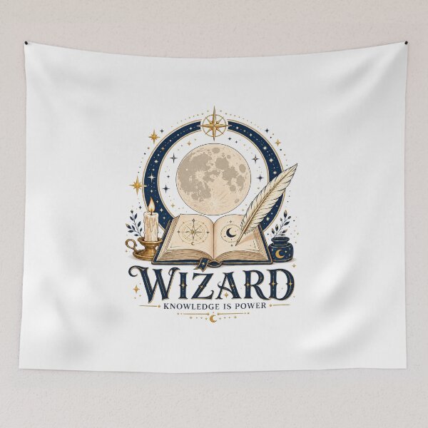 Item preview, Wizard - Knowledge is Power designed and sold by lilbanili.