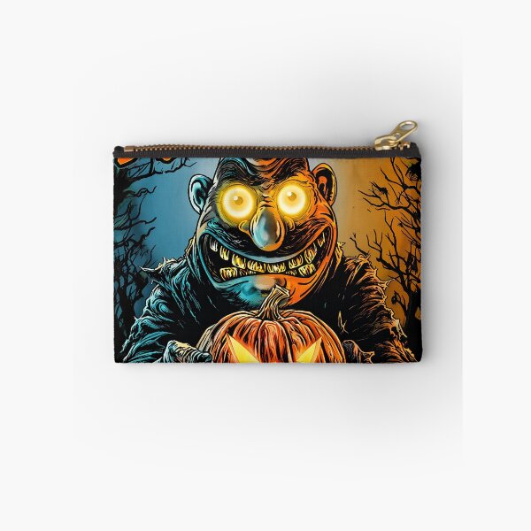 Item preview, Anthrax Creepy Monster Holding Jack O Lantern designed and sold by ZEtexaxe.