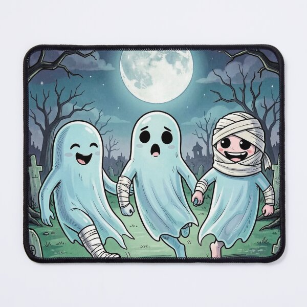 Item preview, Ghosts in the cemetery designed and sold by MagelliShop.