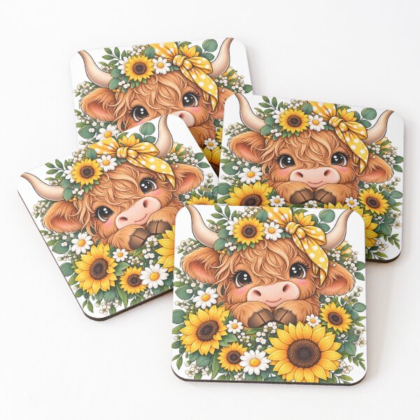 Item preview, Highland Cow  designed and sold by doddle&bloom.