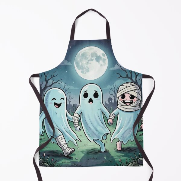 Item preview, Ghosts in the cemetery designed and sold by MagelliShop.