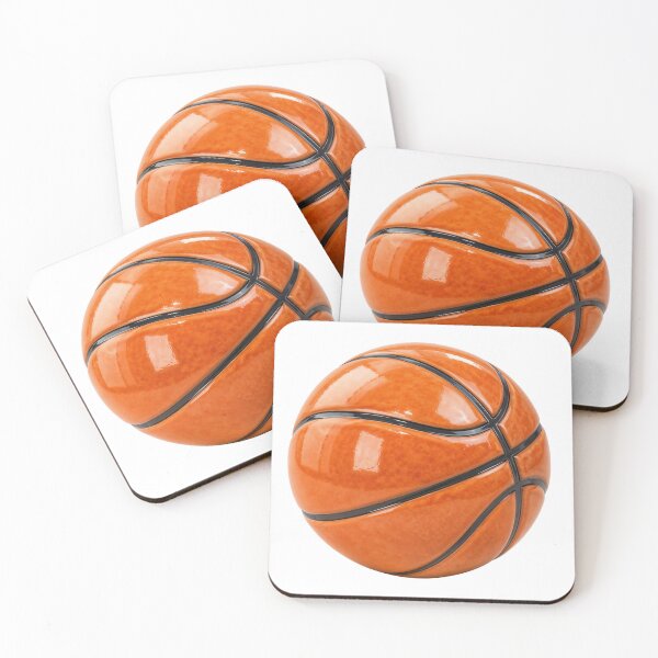 Item preview, 3D Basketball Ball Isolated on Black Background – Professional Sports Equipment designed and sold by RokaCircles.