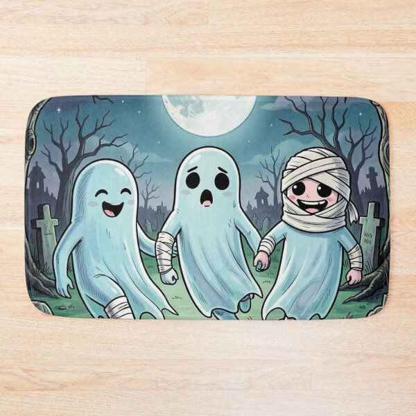 Item preview, Ghosts in the cemetery designed and sold by MagelliShop.