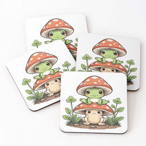 Item preview, Cottagecore Mushroom Character Hand-Drawn Sketch Style – Mushroom lover gift designed and sold by michallechowicz.