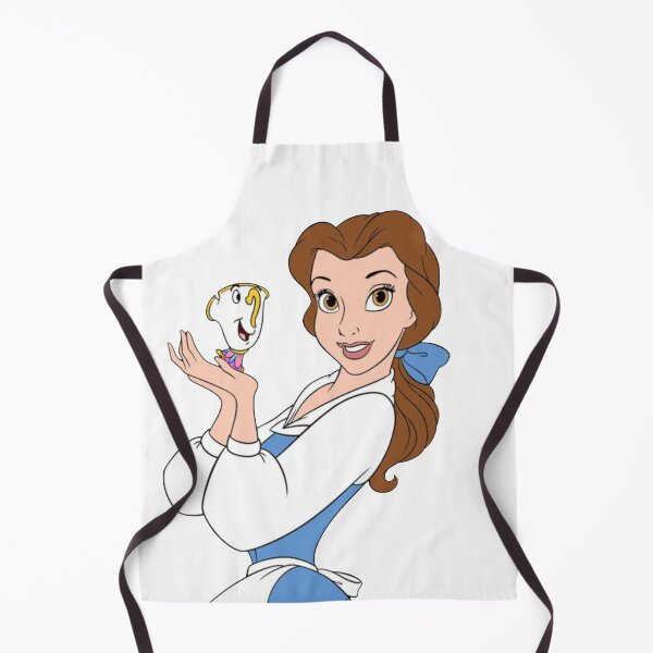 Item preview, Belle and Chip – Beauty and the Beast Enchanted Friends Illustration designed and sold by 4U---Store.