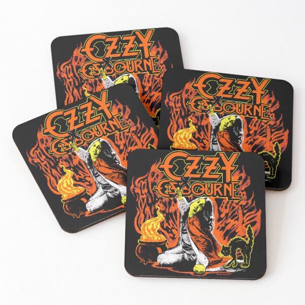 Item preview, Ozzy Osbourne Witch Cauldron Black Cat Heavy Metal designed and sold by ZEtexaxe.
