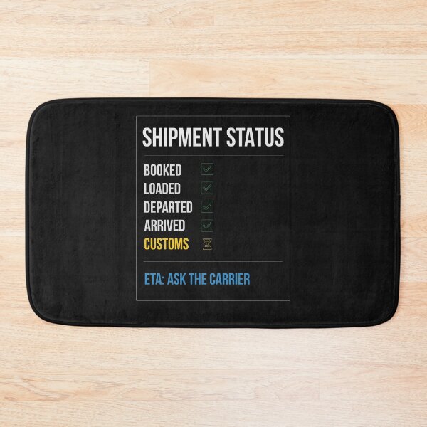 Item preview, Funny Shipment Status Customs Broker Slogan designed and sold by incognipress.