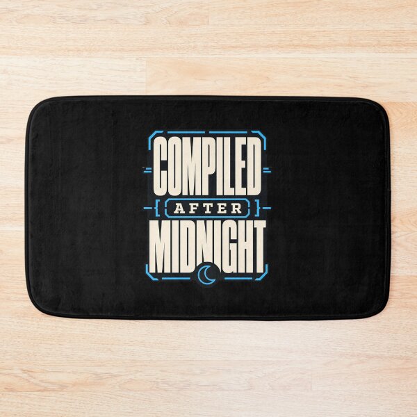 Item preview, Compiled After Midnight Programmer Typography designed and sold by Fun2Fentastic.