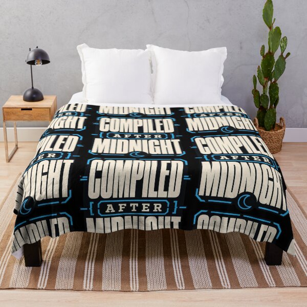 Item preview, Compiled After Midnight Programmer Typography designed and sold by Fun2Fentastic.