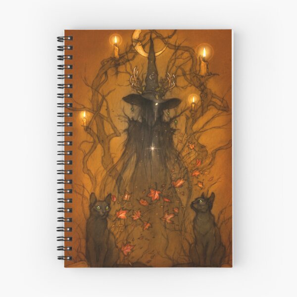 Item preview, The Emberling witch designed and sold by TattercatStudio.