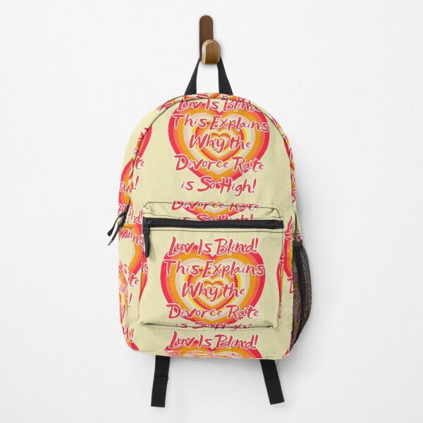 Item preview, Luv is Blind! This Explains Why The Divorce Rate is So High! designed and sold by REALiTY WiTHiN.
