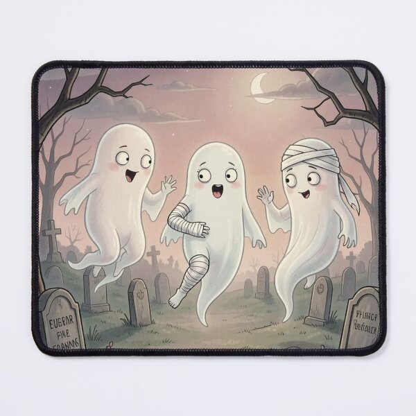 Item preview, Ghosts in the cemetery designed and sold by MagelliShop.