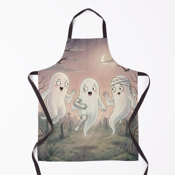 Item preview, Ghosts in the cemetery designed and sold by MagelliShop.