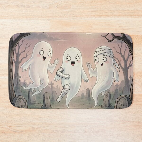 Item preview, Ghosts in the cemetery designed and sold by MagelliShop.