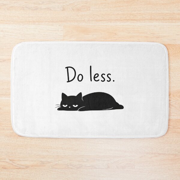 Item preview, Lazy Cat – Do Less designed and sold by filou designs.
