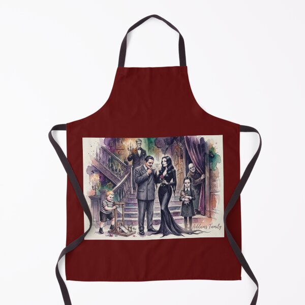 Item preview, The Adams Family Halloween Greeting Card Painting designed and sold by Halifaxartguy.