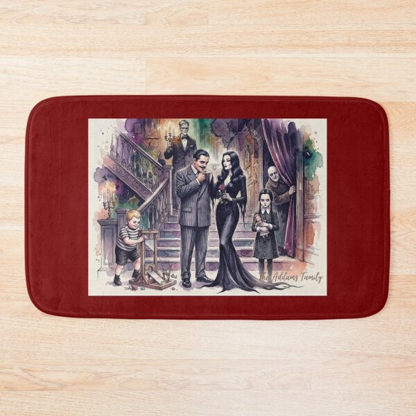 Item preview, The Adams Family Halloween Greeting Card Painting designed and sold by Halifaxartguy.