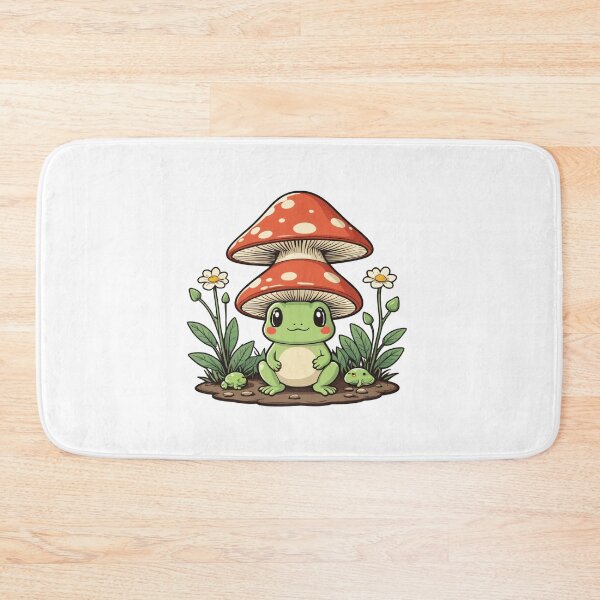 Item preview, Cottagecore Mushroom Character Ukiyo-e Woodblock Style – Mushroom lover gift designed and sold by michallechowicz.