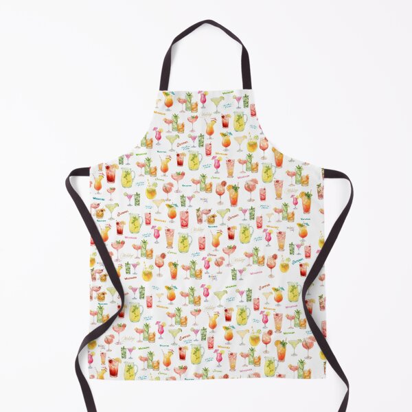Item preview, Summer Cocktail Party - Watercolor Seamless Pattern designed and sold by Dany and Dom.
