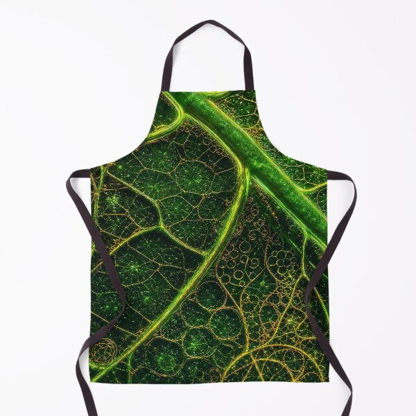 Item preview, Glowing Green Leaf Veins Sacred Geometry | Microcosmos designed and sold by monkeybusiness.pt.