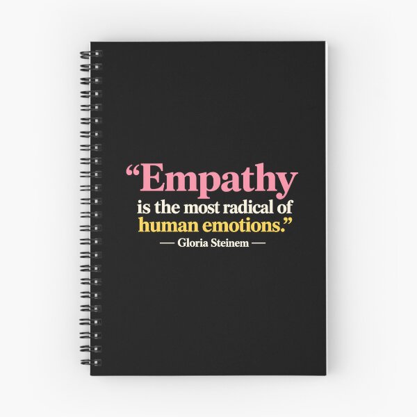 Item preview, Empathy Is The Most Radical Of Human Emotions Gloria Steinem Feminist Inspirational designed and sold by LASTIQUE-dd.