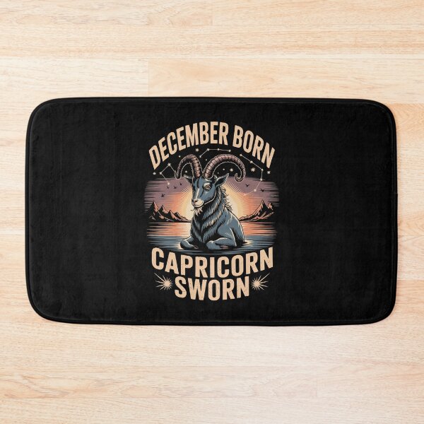 Item preview, December Born Capricorn Sworn designed and sold by jkrphoto.
