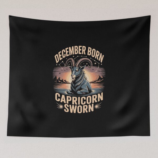 Item preview, December Born Capricorn Sworn designed and sold by jkrphoto.