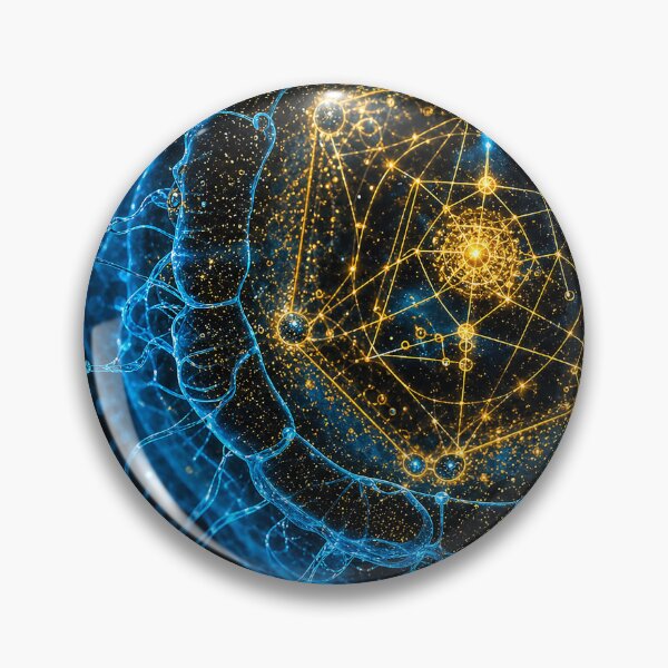 Item preview, Bioluminescent Jellyfish Metatron's Cube Sacred Geometry | Microcosmos designed and sold by monkeybusiness.pt.