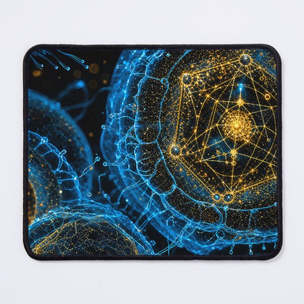 Item preview, Bioluminescent Jellyfish Metatron's Cube Sacred Geometry | Microcosmos designed and sold by monkeybusiness.pt.