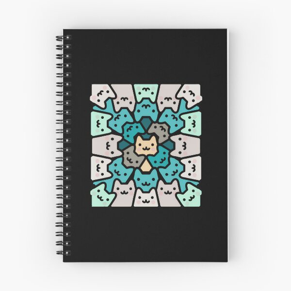 Item preview, Cute Cat Mandala Pattern designed and sold by OlyvieArt.