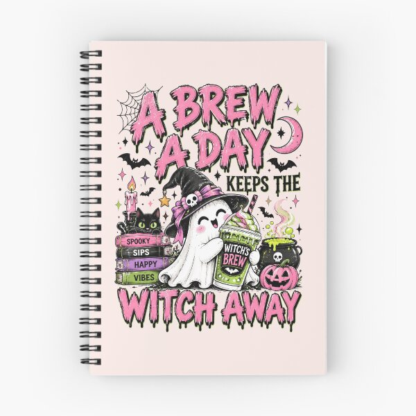 Item preview, A Brew a Day Keeps the Witch Away, Funny Halloween Coffee Quote, Witches Brew, Witchy Fall Aesthetic, Spooky Coffee Lover Gift designed and sold by Quiajia.