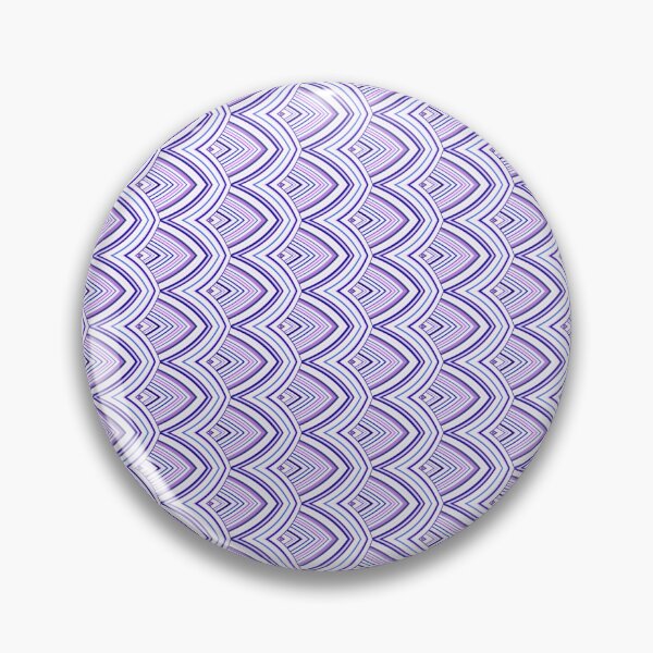 Item preview, Blue and Violet Art Deco Geometric Pattern designed and sold by Sybille-Yates.