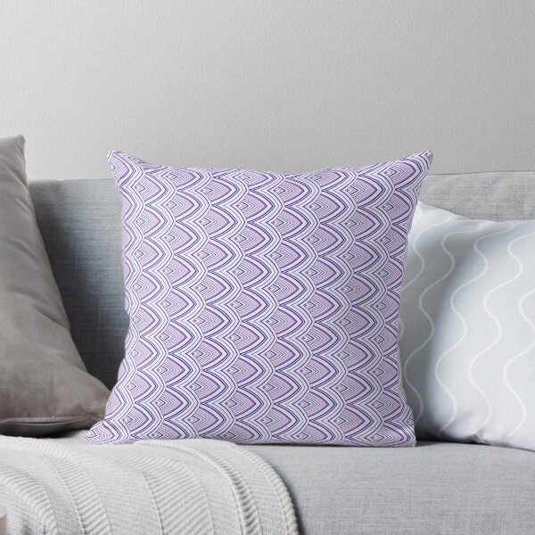 Item preview, Blue and Violet Art Deco Geometric Pattern designed and sold by Sybille-Yates.
