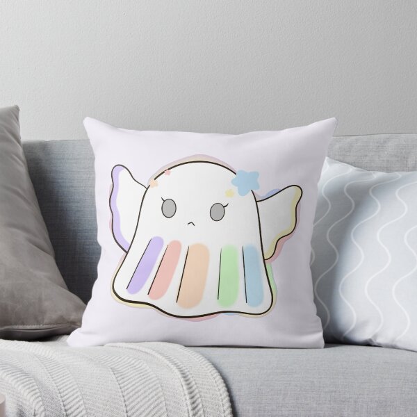 Item preview, Hand Drawn Cute Rainbow Ghost Spring Holiday designed and sold by Porpor Artwork.