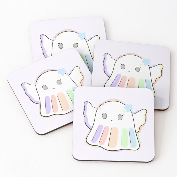 Item preview, Hand Drawn Cute Rainbow Ghost Spring Holiday designed and sold by Porpor Artwork.