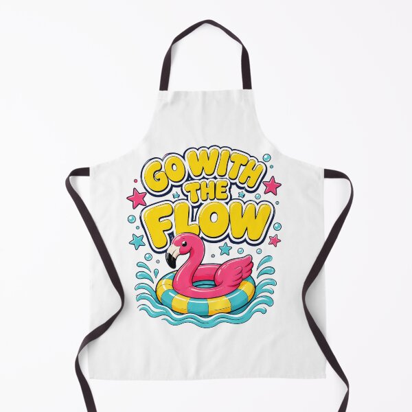 Item preview, Go With The Flow Pink Flamingo Pool Float Summer designed and sold by metalsnak.