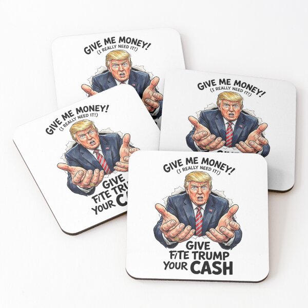 Item preview, Funny Political Satire Donald Trump Cash Meme Art designed and sold by Alaric4you.