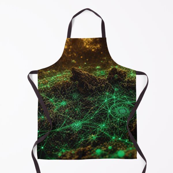 Item preview, Glowing Green Mycelium Soil Sacred Network | Microcosmos designed and sold by monkeybusiness.pt.