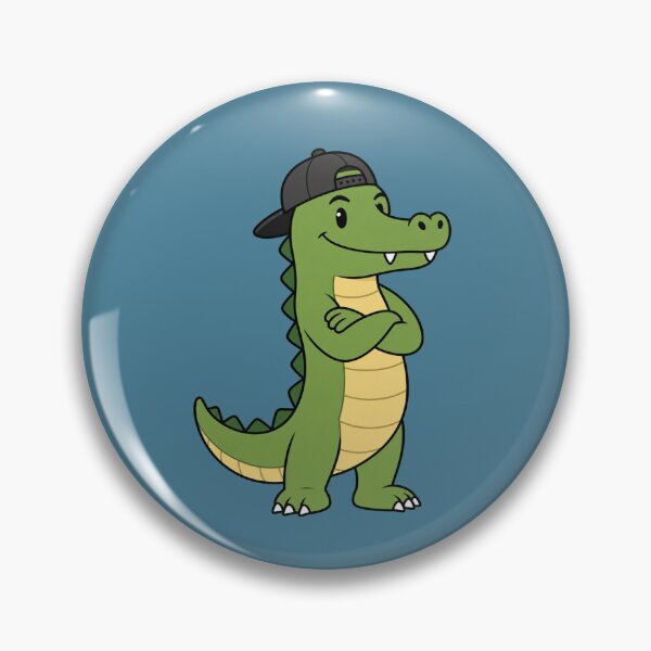 Item preview, Crocodile with a cap designed and sold by Droosam.