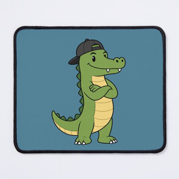Item preview, Crocodile with a cap designed and sold by Droosam.