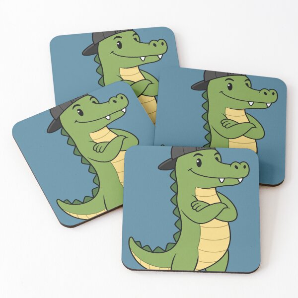 Item preview, Crocodile with a cap designed and sold by Droosam.