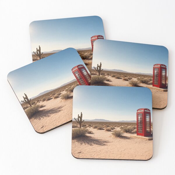Item preview, A Phone Box in the Desert designed and sold by TheaterOfHexe.