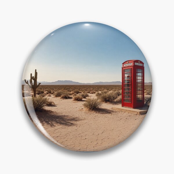 Item preview, A Phone Box in the Desert designed and sold by TheaterOfHexe.