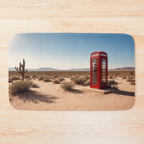 Item preview, A Phone Box in the Desert designed and sold by TheaterOfHexe.