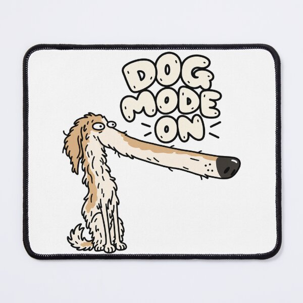 Item preview, Dog Mode On Long Dog Meme designed and sold by MonkiFlipp.