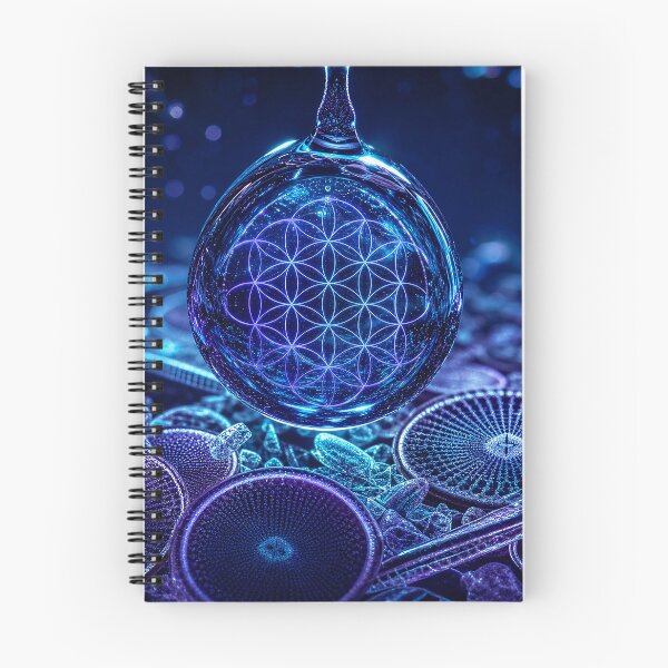 Item preview, Water Sphere Flower of Life Diatoms | Microcosmos designed and sold by monkeybusiness.pt.