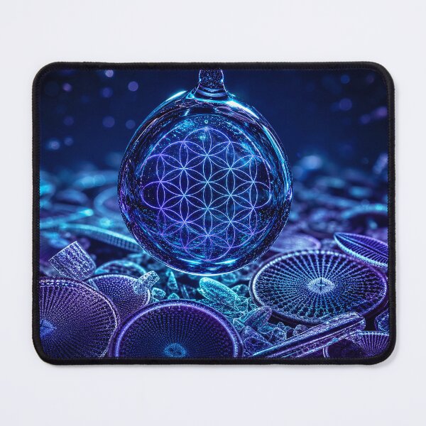 Item preview, Water Sphere Flower of Life Diatoms | Microcosmos designed and sold by monkeybusiness.pt.