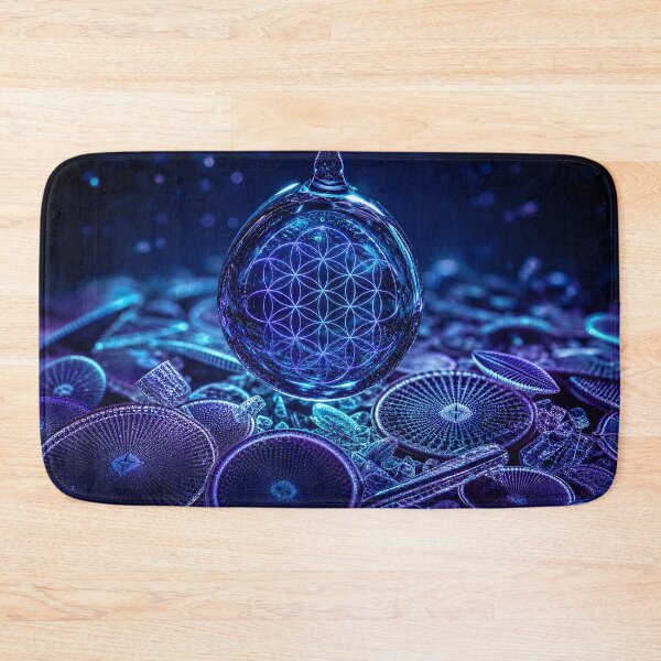 Item preview, Water Sphere Flower of Life Diatoms | Microcosmos designed and sold by monkeybusiness.pt.