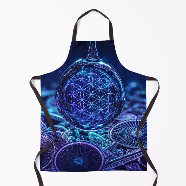 Item preview, Water Sphere Flower of Life Diatoms | Microcosmos designed and sold by monkeybusiness.pt.